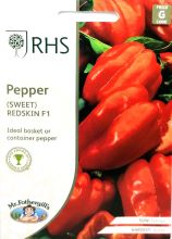 Pepper Sweet RedSkin F1 RHS Seeds